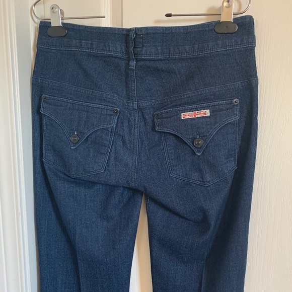 Hudson Dark Rince Trouser/Wide Leg Jeans - Picture 5 of 13